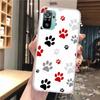 Милый Мягкий Чехол Для Телефона С Отпечатком Лапы Собаки Для Xiaomi Redmi Note 12 12S 13 14 11 11S 10 Pro 10S 11T 11E Plus 14Pro Узорный Чехол Не