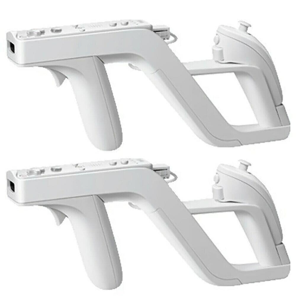 Световой пистолет для Nintendo Wii Remote Nun Chuck Shoot Спортивные игры