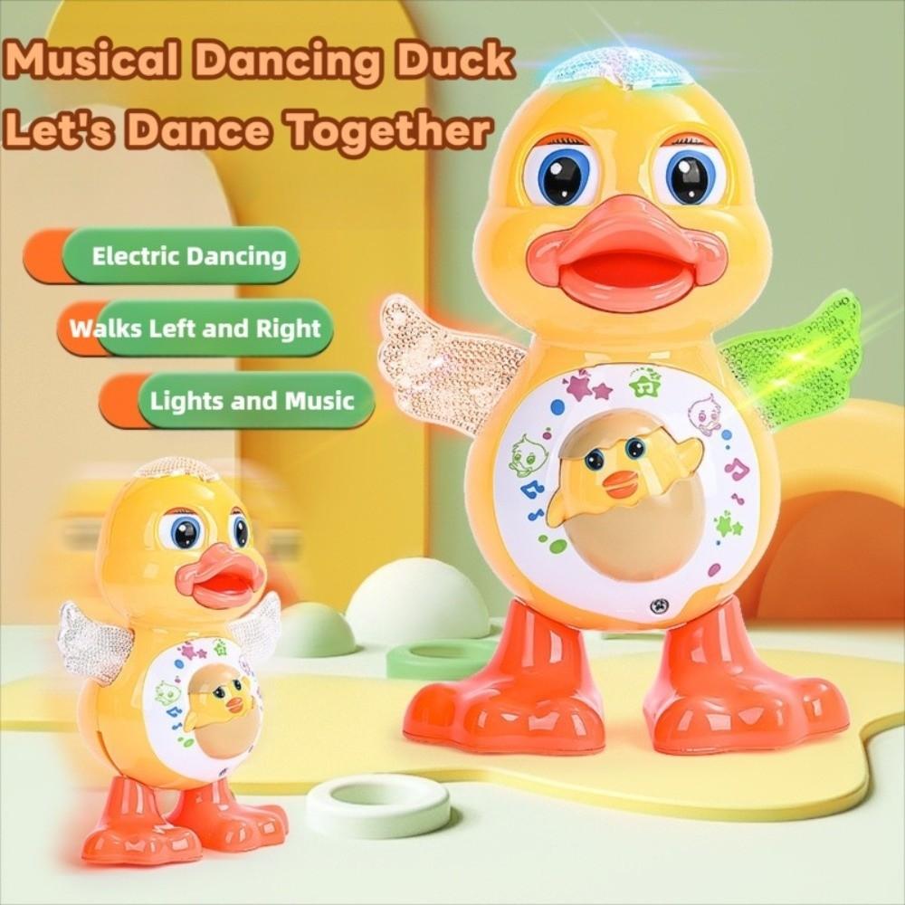 Simulation Electric Dancing Duck Toy Singing Walking Dancing Duck  Kids Toddlers
