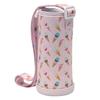 Water Bottle Cover, 500ml/600ml, Shoulder Strap, Kids Bottle Holder, Bottle Cover, Strap (Ice Cream)