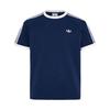 Оригинальная мужская спортивная футболка с коротким рукавом в полоску Cali Crew Neck KT7763
