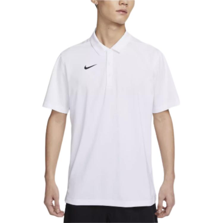Nike Мужская белая футболка-поло Dri Fit IB8831-100