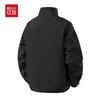 Hodo Men's Stand-Collar Striped Casual Business Jacket