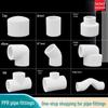 Brand Style Thickened PPR Pipe Fittings: Hot Melt PPR Equal Diameter Elbow, Direct Reducing Tee, 4 Points, 6 Points, 1 Inch.