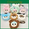 Baby Animal Three Design Plush Wallet Keychain Suitable For Bag Accessories