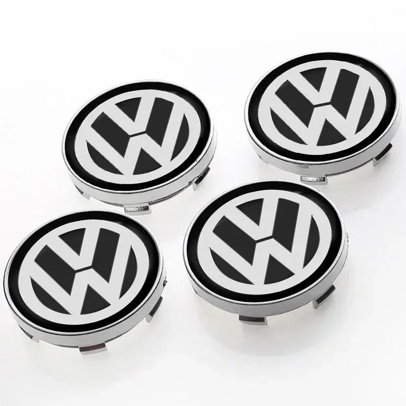 For VOLKSWAGEN VW Polo B5 Cars 2025 Hot For Volkswagen 56/60mm Car Wheel Center Hub Caps Protector Cover Car Accessories For Vol xa5