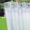 Patio Waterproof Voile Sheer Outdoor Garden Curtains Eyelets Yard Divider Gazebo Pergola Curtains Panel Tulle Net Window Drapes