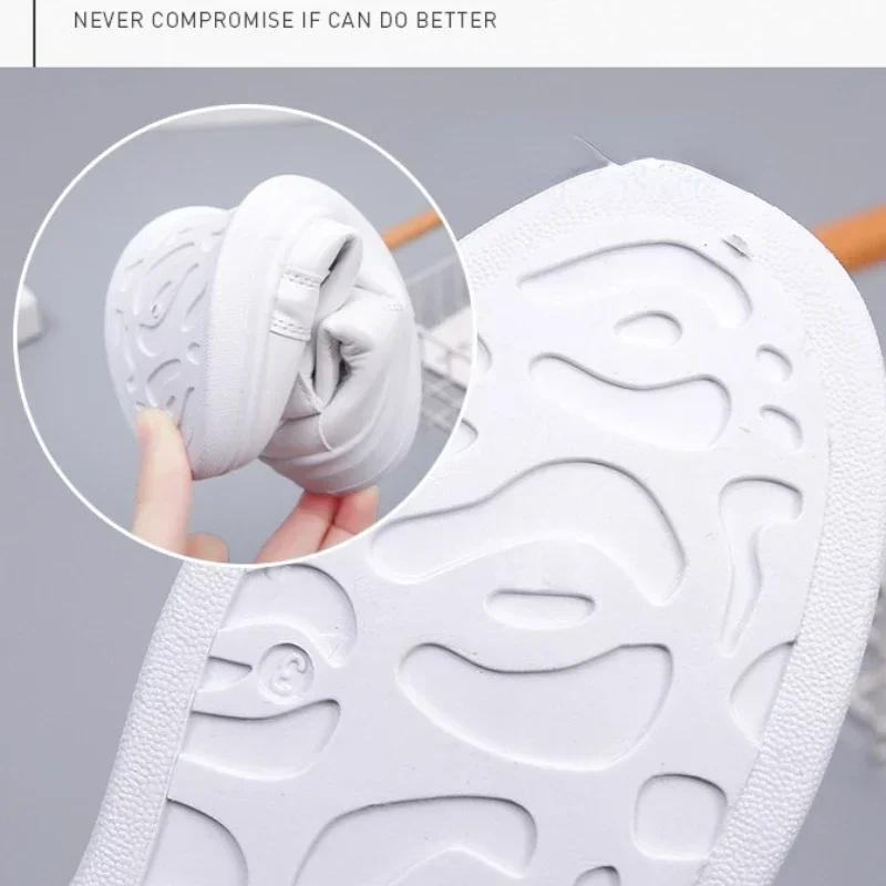 Женские белые дышащие повседневные туфли на шнуровке с вышитым цветком, женские модные кроссовки, женская корейская версия теннисных туфель