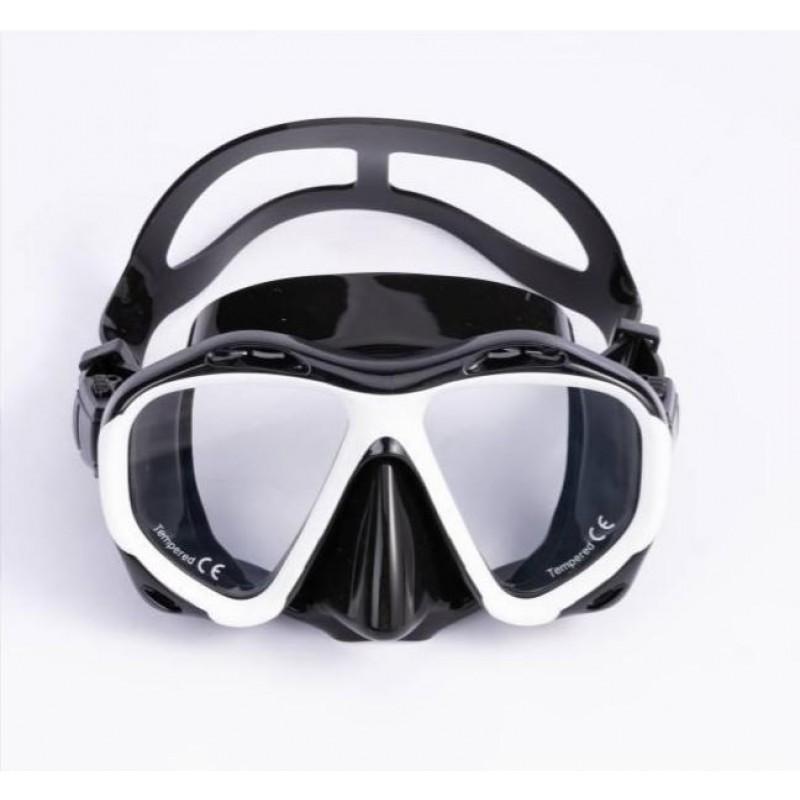 Large Frame HD Snorkel Mask Anti-Fog Swimming Goggles Adults Men Women