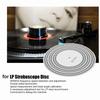 Double-sided Function Calibration Disc Strobe Disc Mat  for Turntable Maintenance