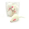 Игрушки для игры домашней кошки Мышь из натурального меха Короткошерстная мышь из натурального меха Со звуковой игрушкой Звук Подходит для котенка Игрушка для кошки Товары для домашних животных Декор
