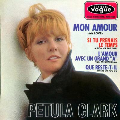 7-дюймовая пластинка ПЕТУЛА КЛАРК Mon Amour EPL8423 DISQUES VOGUE 1966 Франция Поп Б/у