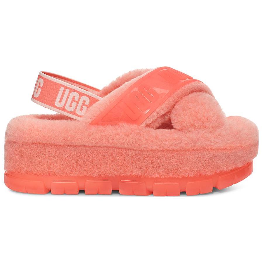 UGG Стильная женская сандалия Fuzta Leather Звезда Морская Розовый 1135237-SHPN