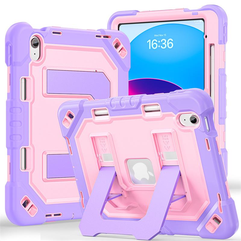 Чехол-книжка со скрытой подставкой для iPad 10-го/11-го поколения Pro 11, противоударный ремешок