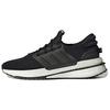 X_PLRBOOST Black White Men Sneakers Core-Black Grey-Five Cloud-White ID9432