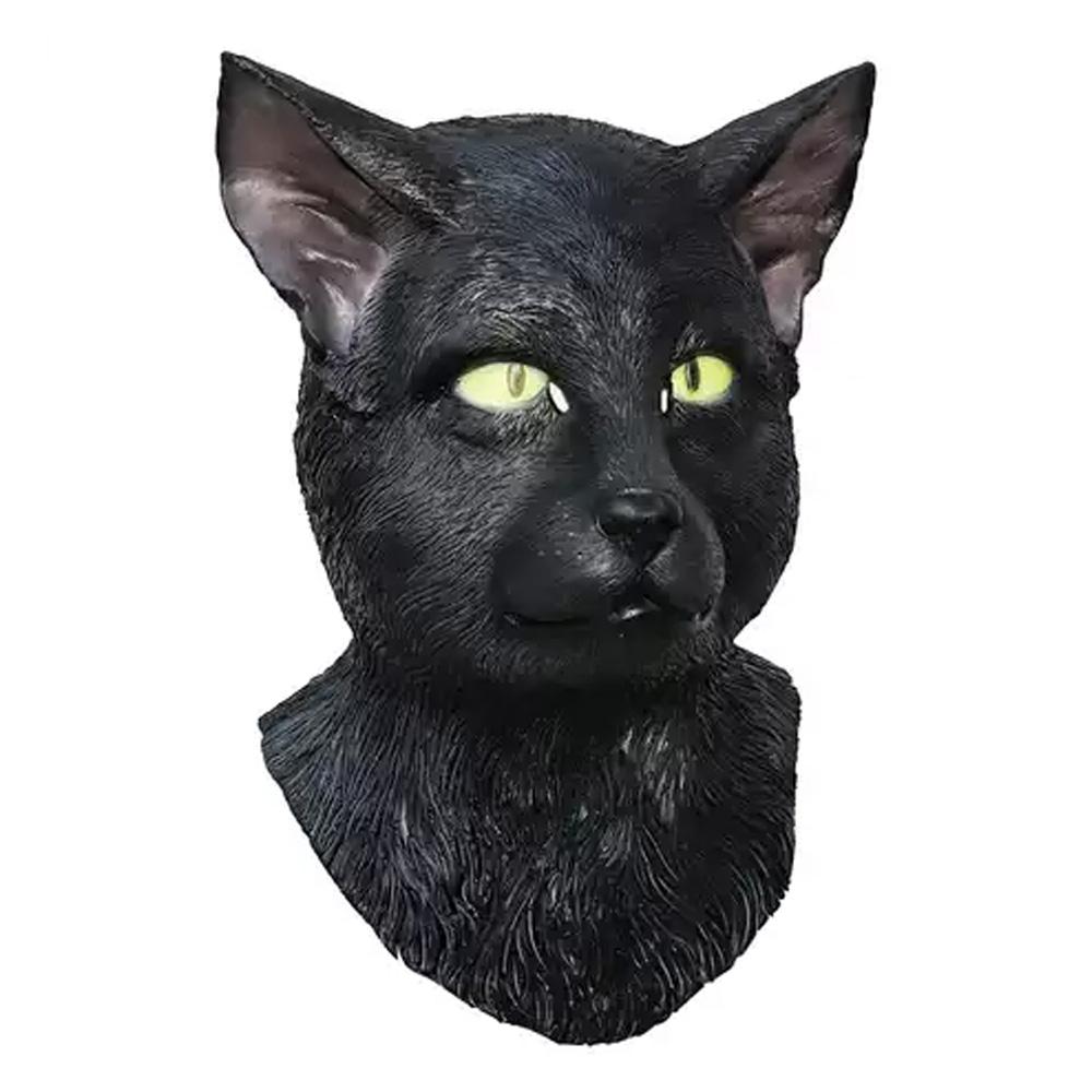 Страшная Кошачья Латексная Маска