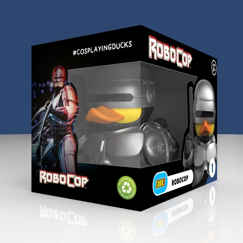 TUBBZ Boxed Robocop Cosplay Rubber Duck Vinyl Figure Edition