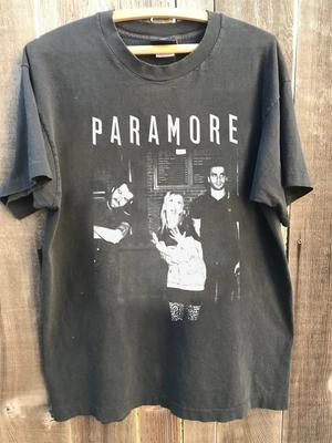 Paramore группа редкий Дизайн Абсолютно новый Глаз 90-е Графический Унисекс Футболка Винтажная Унисекс Футболка