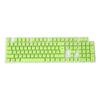 106 Keys Keycap Keyboard PBT Solid Color Backlight Key Caps Replacement Keycap for Mechanical Keyboard