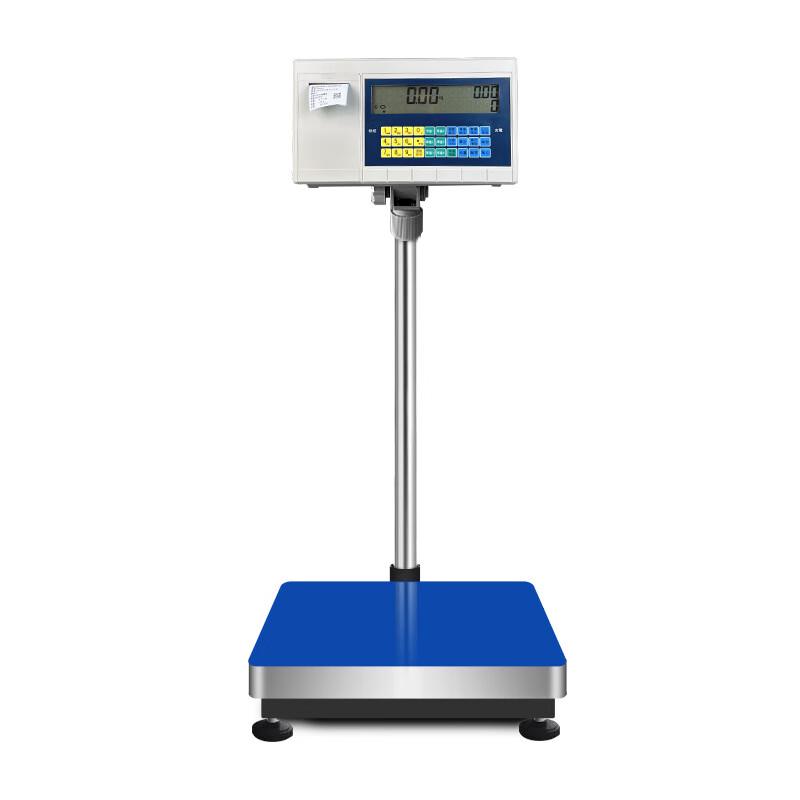 OUOETY Industrial Counting & Printing Electronic Platform Scale CN plug (adapter included)