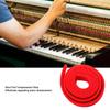 10 шт. шерстяной фетр для настройки фортепиано 110 см, полоса для настройки фортепиано, темпераментная лента, лента для ремонта и обслуживания, красная