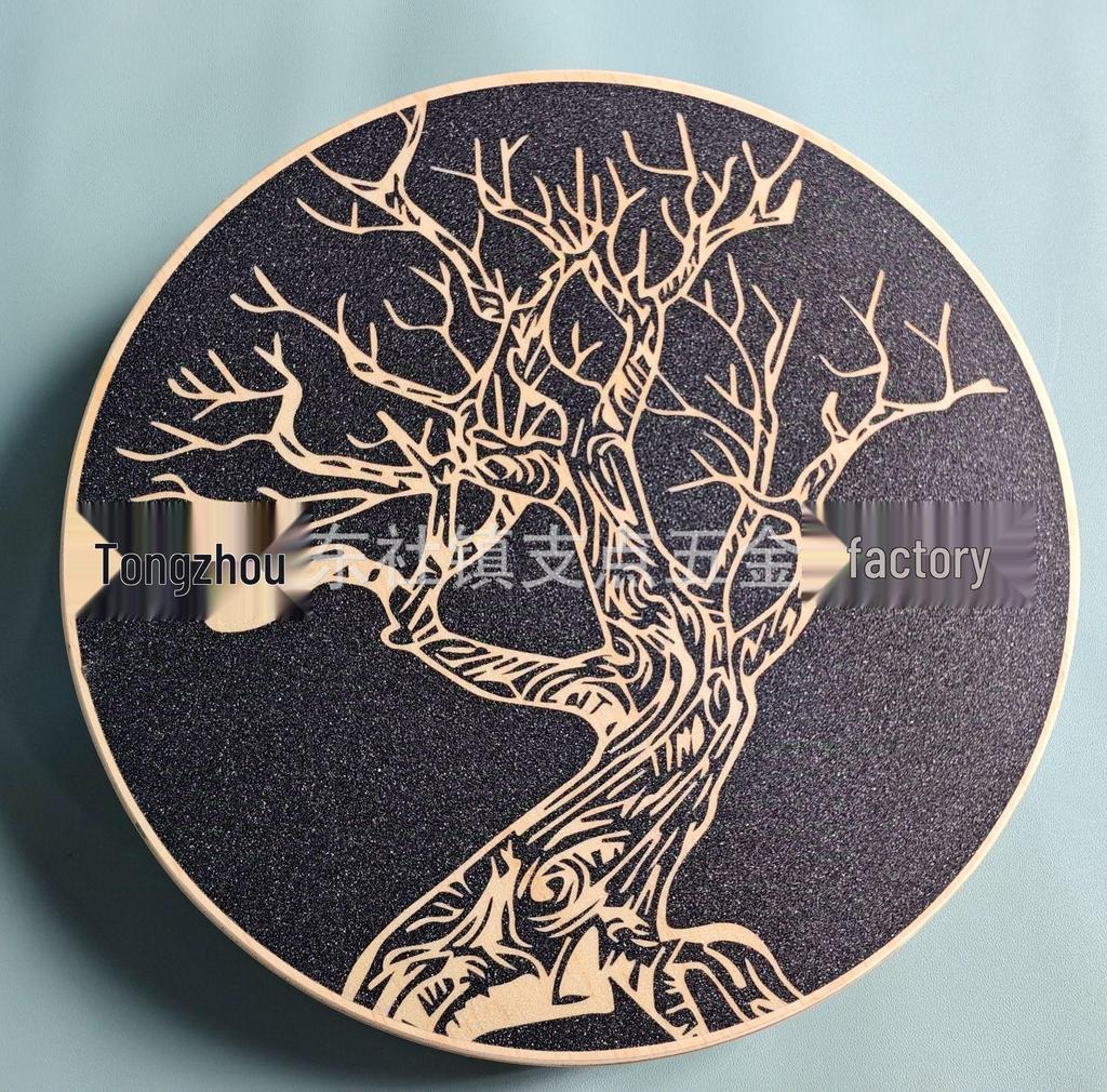 High-Difficulty Wooden Balance Board for Rehabilitation and Sensory Integration Training