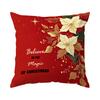 Рождественская елка Подушка Наволочка Печатный Полиэстер 45X45См Декоративная Наволочка для Подушки Дивана Домашний Декор