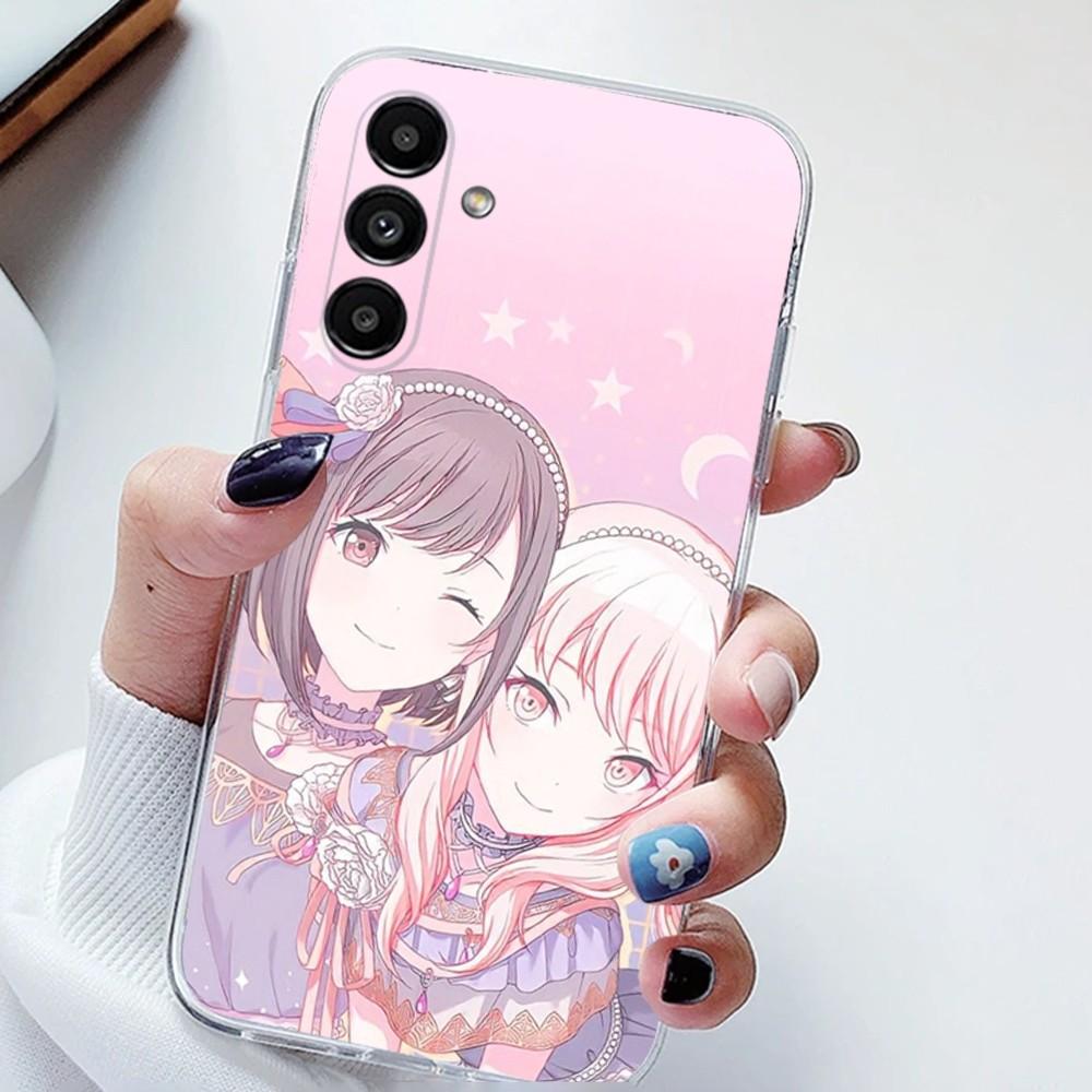 Игровой Чехол для Телефона Project Sekai для Samsung Galaxy A71,70,52,51,40,31,A50,30S,21S,Note20ultra Прозрачный Чехол