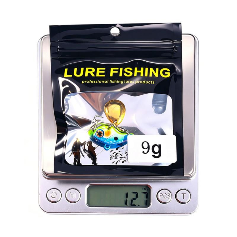 HENGJIA Mini Cyclone Flashing VIB Fishing Lure Sinking Hard Bait Bass Pike Smallmouth