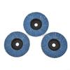Blue Grinding Wheel Flap Discs Flat For Angle Grinder Sanding Discs