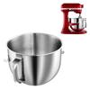 Stainless Steel Mixer Bowl Dishwasher Safe Stand Mixer Bowl Dough Mixer Bowls Food Mixer Bowl Stainless Steel Texture