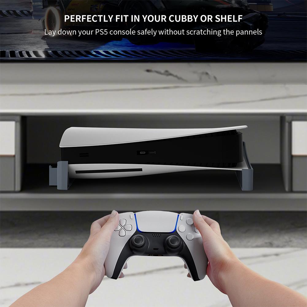 For PS5 Horizontal Base Stand Holder Console Stand Game Console Base Stand Holder for Playstation 5 Disc & Digital Edition