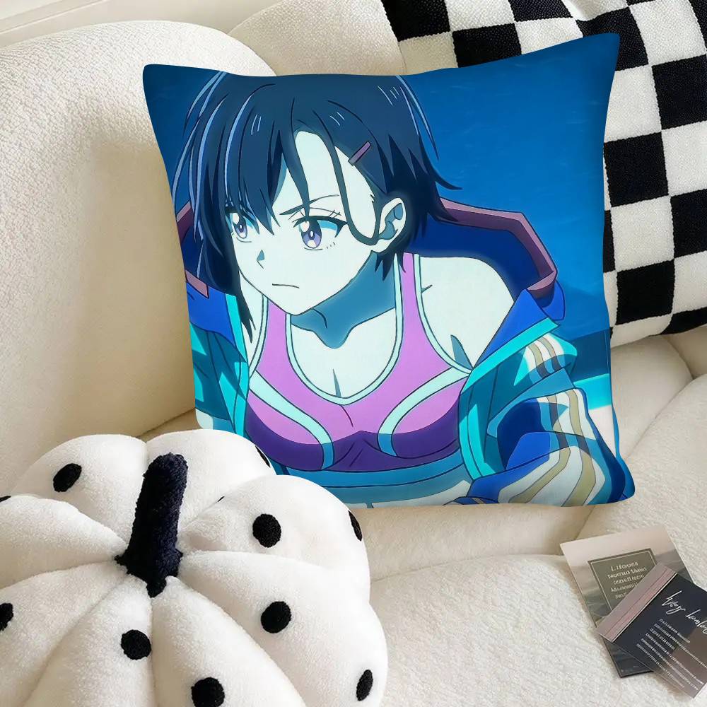 Popular Anime Keijo Pillow Case Fashion Square Pillowcase Bedroom Sofa Room Ins Decoration Leisure