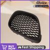 Black Mesh Debadged Grill Grille Mesh Badgeless Sport Racing Grill Compatible with Seat Leon MK2 1P 2006-2009