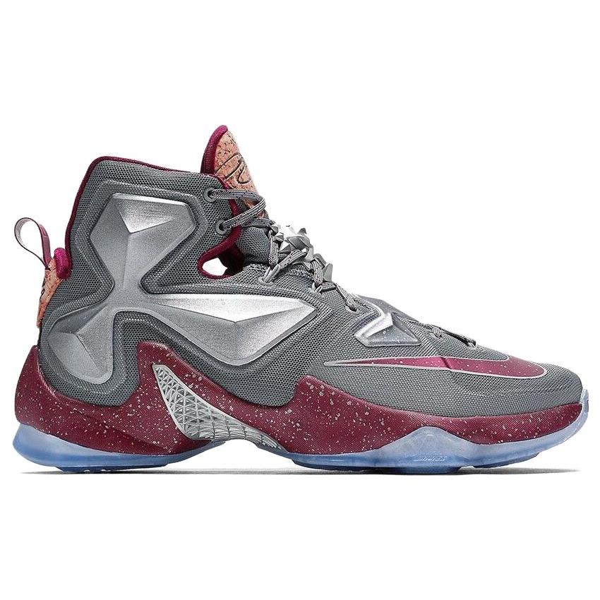 Nike LeBron XIII Limited 'Opening Night' (Unisex) Cool Grey / Wolf Grey / Deep Garnet Basketball Shoes 823300 060