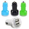 Двойные порты USB Автомобильное зарядное устройство Адаптер автоматической зарядки для iPhone 4 5 5S 6