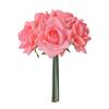 Silk Petal Artificial Flower Rose Multicolor Flower Bouquet Creative Faux Rose Flower  Gift