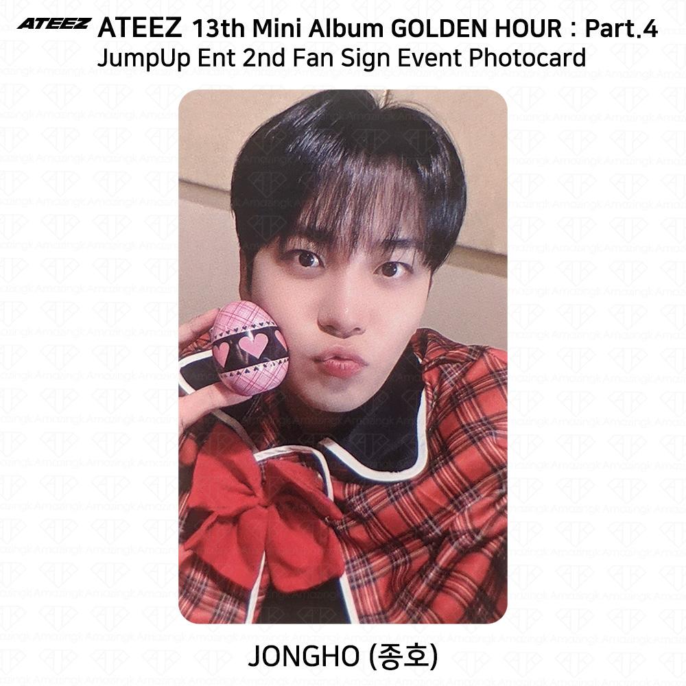 ATEEZ 13-й мини-альбом Golden Hour Pt.4 JumpUpEnt 2-я фотокарточка для фансайна