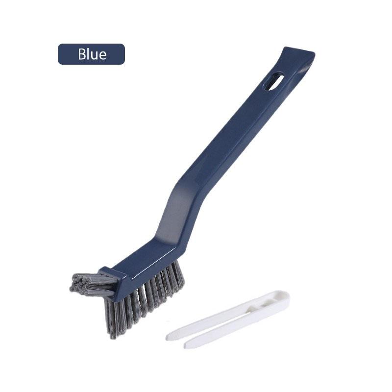 3-In-1 Crevice Brush Floor Cleaning Brush Wall Bathtub Tile Joint Crevice Hard Bristle Brush Bathroom Cleaning Brush