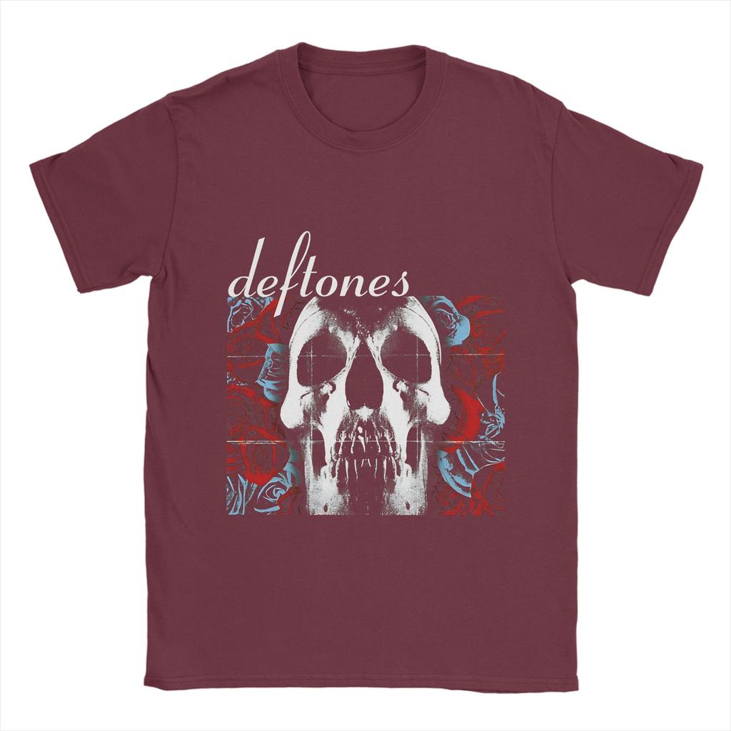 Мужская футболка D-Deftones Смешная футболка с коротким рукавом и круглым вырезом 100% хлопок 6XL Одежда