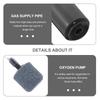 Мини-тихий USB-насос для кислорода, аэратор для аквариума, аксессуары для аквариумных воздушных насосов, портативный маленький аэратор, высококачественный материал, черный цвет