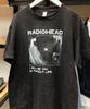 Новая Винтажная Футболка Группы Radiohead, Ретро Концертная Унисекс Футболка Radiohead