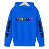 Winter Casual Versatile Items Fashion Comfortable Cartoon Small Pattern Letters Printed Children's Cute Warm Hoodie