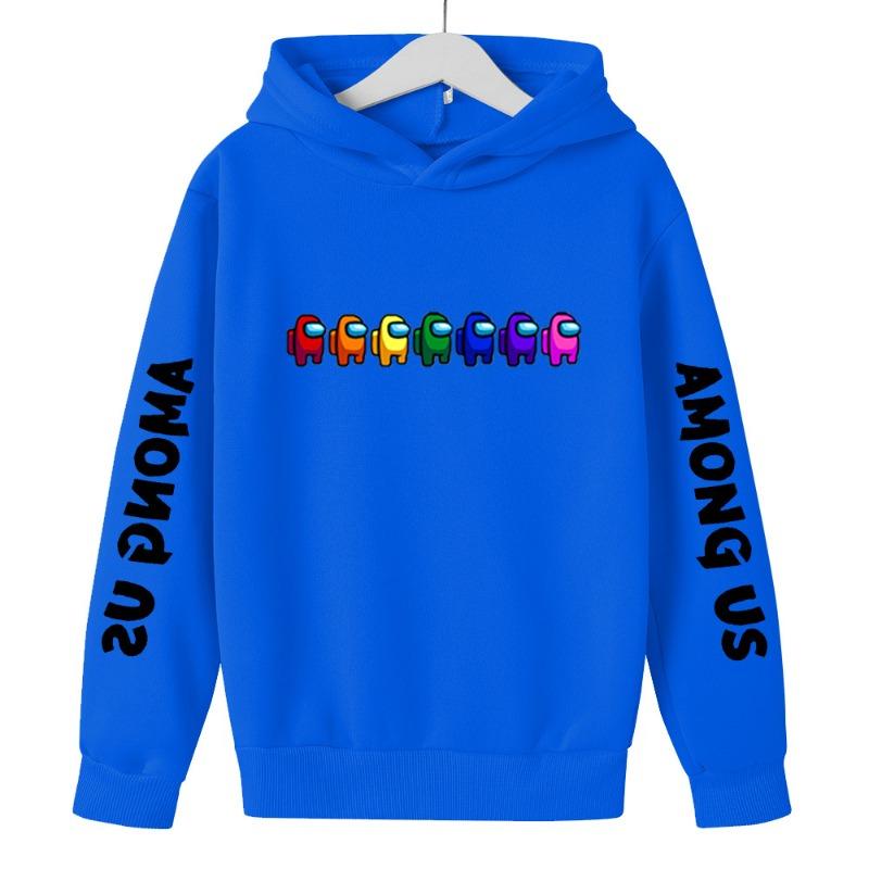 Winter Casual Versatile Items Fashion Comfortable Cartoon Small Pattern Letters Printed Children's Cute Warm Hoodie