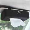 Кожаный держатель для салфеток на козырек автомобиля