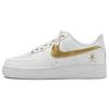 Air Force 1 Air Force 1 Устойчивые к истиранию Баланс Низкие Кеды для скейтбординга Унисекс Белый Золотой CW2288-111(Команда55-)