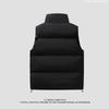 2025 New Stand-up Collar Vest Cotton Clothes for Men and Women In Winter Simple Sports Leisure Warm Couple Vest