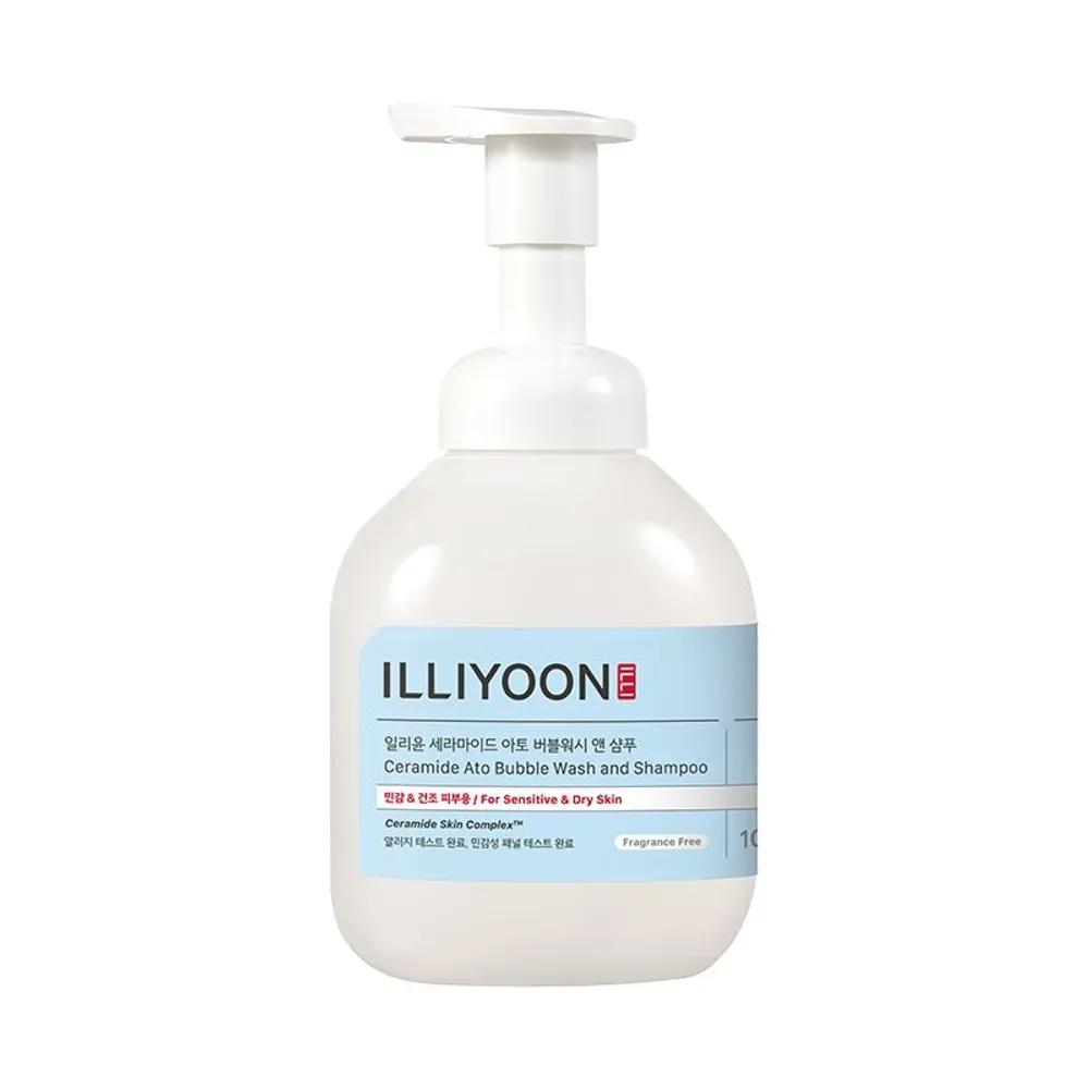 ILLIYOON Ceramide Ato Bubble Wash & Shampoo 400ml x1
