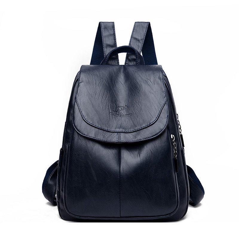 Women's Large Capacity Anti-Theft Backpack: 2024 Autumn/Winter Trendy American-Style Fashion Niche Design