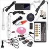 BDSM Bondage Electro Shock Nipple Sucker Clamp Clit/Labia Clip E-stim Sex Nipple Paste Pad Breast Stimulate Massage Woman SM Toy